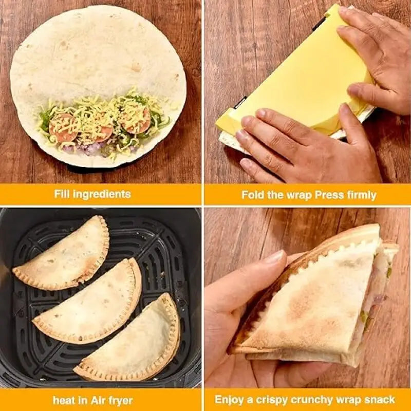 Double-Sided DIY Sandwich Maker Mold, Toast Press Sealer Pocket Sandwich Cutter for Toasted Sandwich, Kitchen Gadgets for Home